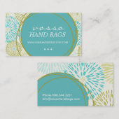 上品なEtsyの名刺 名刺 (正面/裏面)