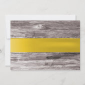 上品なFrangipaniの花木保存日付 セーブザデート (裏面)