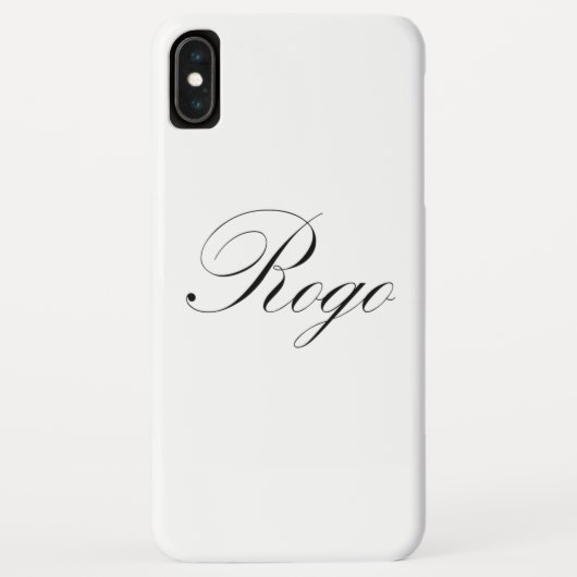 上品なRogoの電話箱 Case-Mate iPhoneケース (裏面)