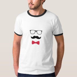 上品なStache Tシャツ