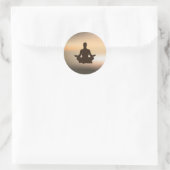 上品なYOGAシール ラウンドシール (バッグ)