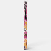 上品カラフルで繊細な水色の花 Case-Mate iPhoneケース (裏面/左)