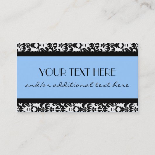 上品及びすばらしい 名刺 (正面)