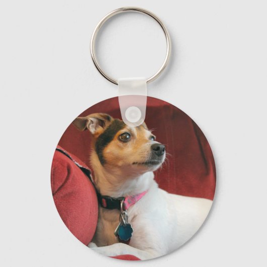 上品 キーホルダー (正面)