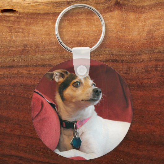 上品 キーホルダー (裏面)