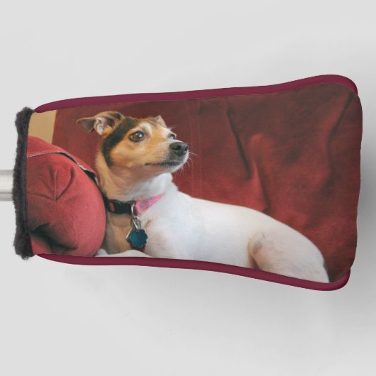 上品 ゴルフヘッドカバー (正面)