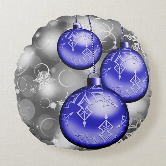 上品 ラウンドクッション (正面)