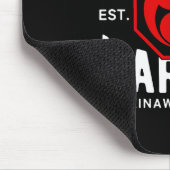 上地流空手道 武術 日本 東京 マウスパッド (コーナー)