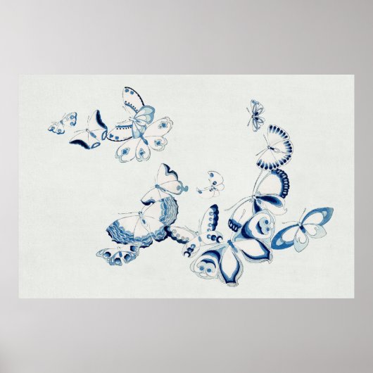 上坂日本の積香の町の蝶 ポスター (正面)