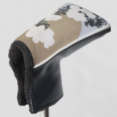 上坂関伝統的家絵画日本美術 ゴルフヘッドカバー (3/4 正面)