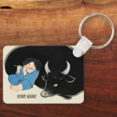 上坂雪花フルート棋士オックスハルト日本CC1275 キーホルダー (正面)