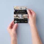 上場した不動産仲介業者実在不動産業者チラシ チラシ (手)