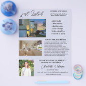 上場した実在不動産代理人 チラシ (シングル)