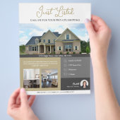 上場した情報実在財団業者 チラシ (手)