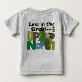 上失った北素晴らしに ベビーTシャツ (裏面)