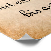 上官が…孔子インスパイア引用文 ポスター (角)