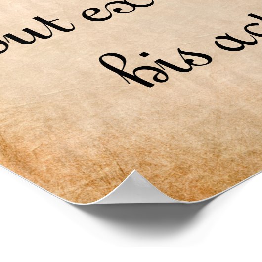 上官が…孔子インスパイア引用文 ポスター (角)