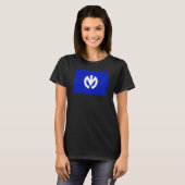 上山日本国旗 Tシャツ (正面フル)