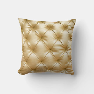 上張りの豪華なソファーの革の柄をバックグロに クッション