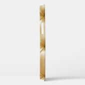 上張りの豪華なソファーの革の柄をバックグロに Case-Mate iPhoneケース (裏面 / 右)