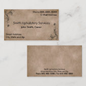 上張り上張りレザービジネスカード 名刺 (正面/裏面)