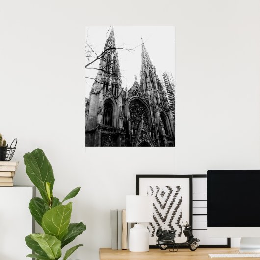 上方への上昇 ポスター (ホームオフィス)