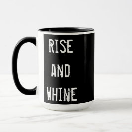 「上昇およびすすり泣き」のコーヒー・マグ マグカップ