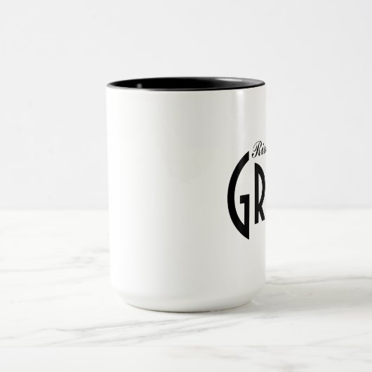 上昇および粉砕のコーヒー・マグ マグカップ (中央)