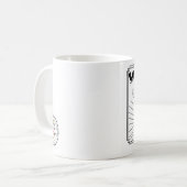 上昇および輝やきのマグ コーヒーマグカップ (正面左)