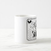 上昇および輝やきのマグ コーヒーマグカップ (中央)