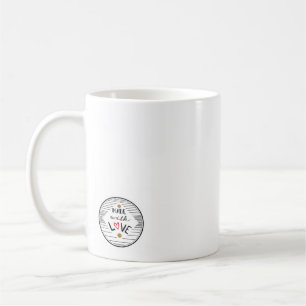 上昇および輝やきのマグ コーヒーマグカップ