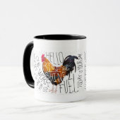 上昇および輝やき マグカップ (正面左)