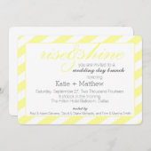 上昇および輝やき 招待状 (正面/裏面)