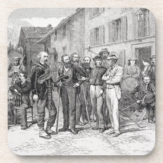 「上昇からの1864年にZermattのクラブ室、 コースター (正面)