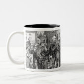 「上昇からの1864年にZermattのクラブ室、 ツートーンマグカップ (左)