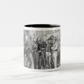 「上昇からの1864年にZermattのクラブ室、 ツートーンマグカップ (中央)