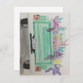 上昇したフローラトラックノテカード ノートカード (正面/裏面)