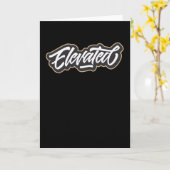 上昇した カード (黄色い花)