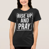 上昇して祈る トライブレンドＴシャツ (正面)