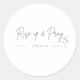 上昇し、ルー祈ク22:46花のシール ラウンドシール