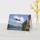 上昇することを敢えてして下さい カード (黄色い花)