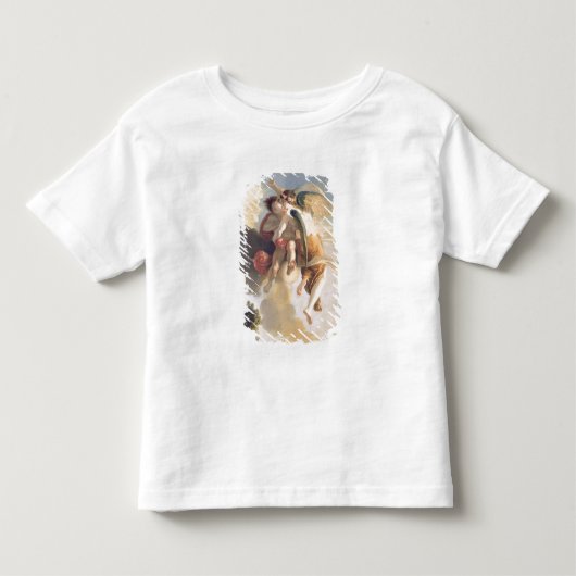 上昇するオーロラ天国 トドラーTシャツ (正面)