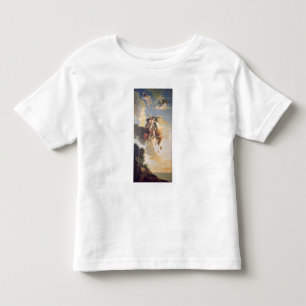 上昇するオーロラ天国 トドラーTシャツ