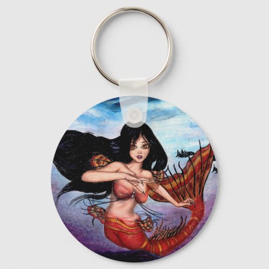 上昇するストームキーチェーン キーホルダー (正面)