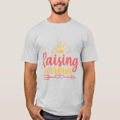 上昇する矢印 Tシャツ (正面)