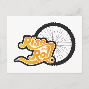 上昇とサイク転がロスト ポストカード