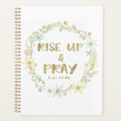 上昇とバイブル祈バースの引用文 プランナー手帳 (正面)