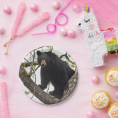 上昇のツキノワグマ ペーパープレート (パーティー)