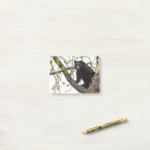 上昇のツキノワグマ ポストイット (デスク上)