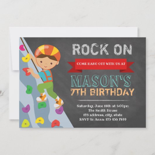 上昇のパーティの招待状 招待状 (正面)